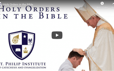 Holy Orders in the Bible