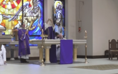 Video for Those at Home Due to COVID-19: Bishop Strickland Celebrates Third Sunday Mass