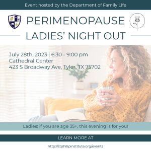 perimenopause ladies' night out